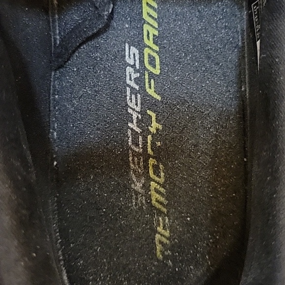 Skechers black mesh memory foam SlipOn shoes rubber sole 10 Excellent condition… main image 7